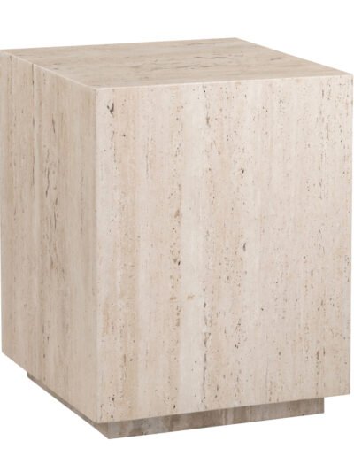 Palermo Travertine End Table