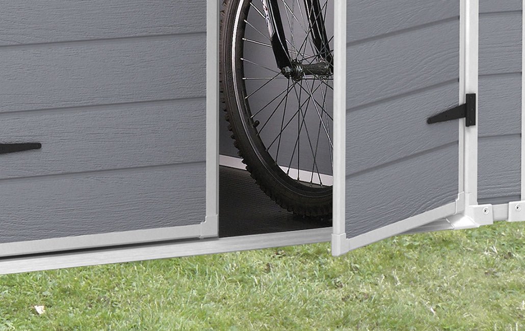 Keter Manor 6 x 5 Garden Shed - Grey (1.8 x 1.5m) - Image 5