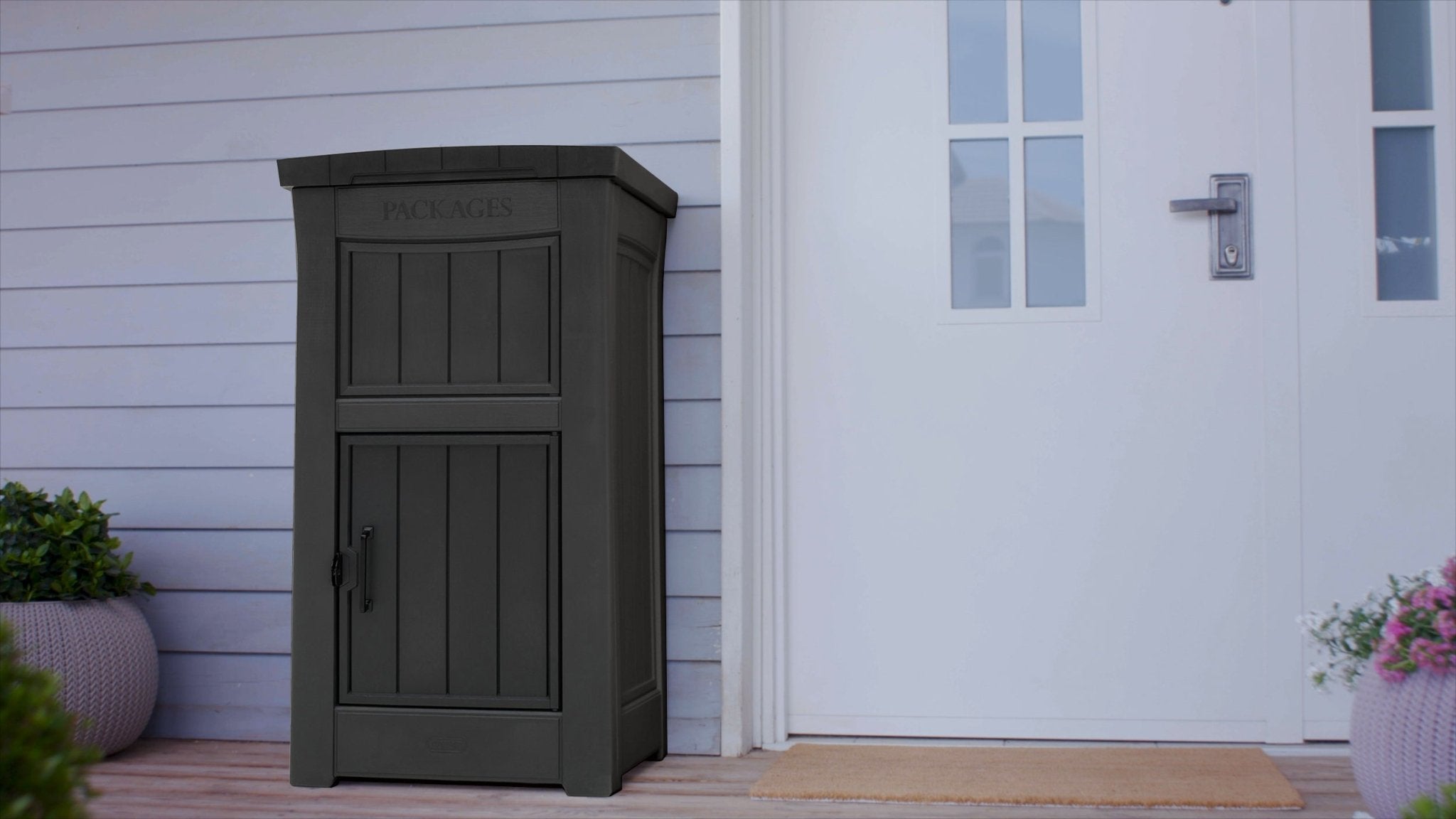 Keter Parcel Box- Graphite - Image 10