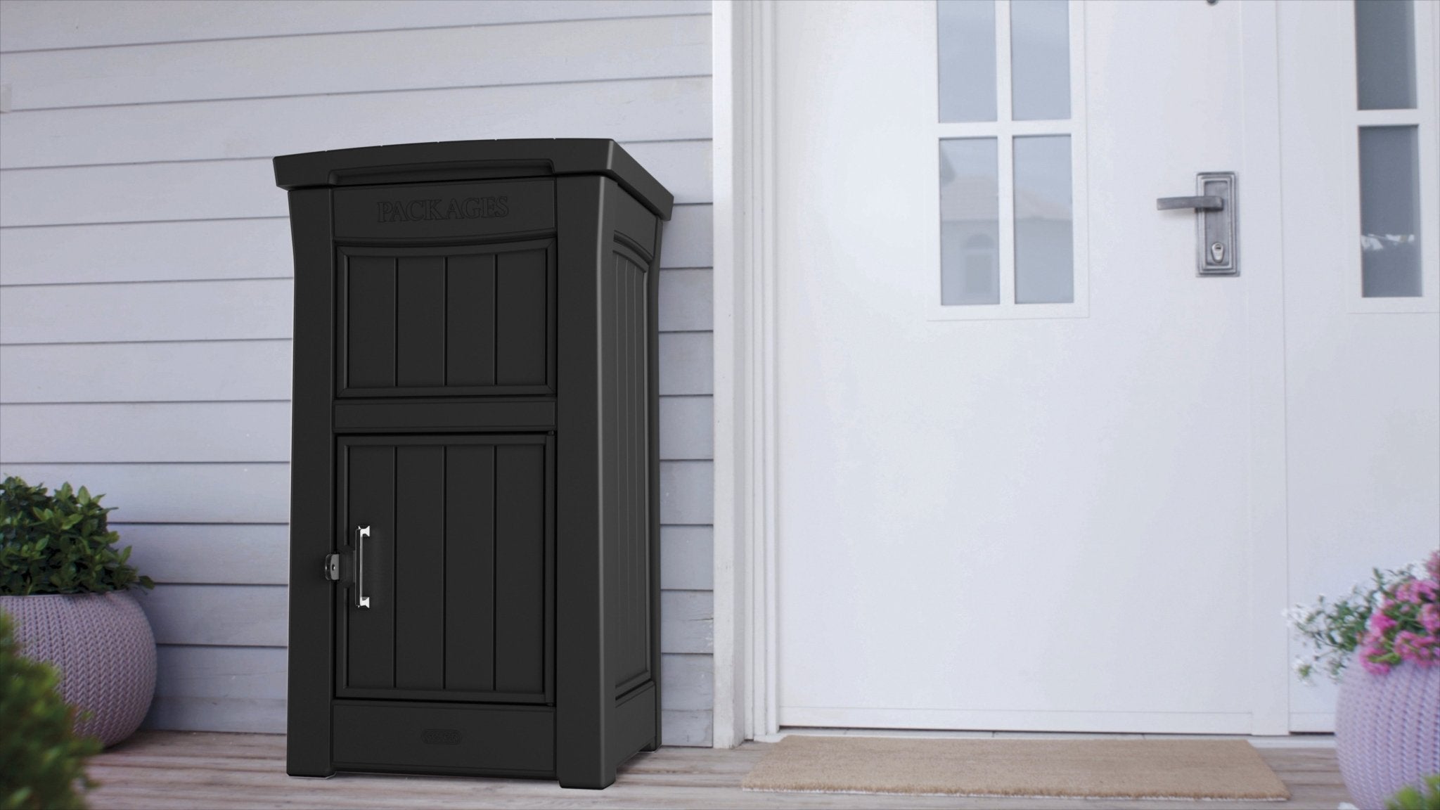 Keter Parcel Box- Graphite - Image 6