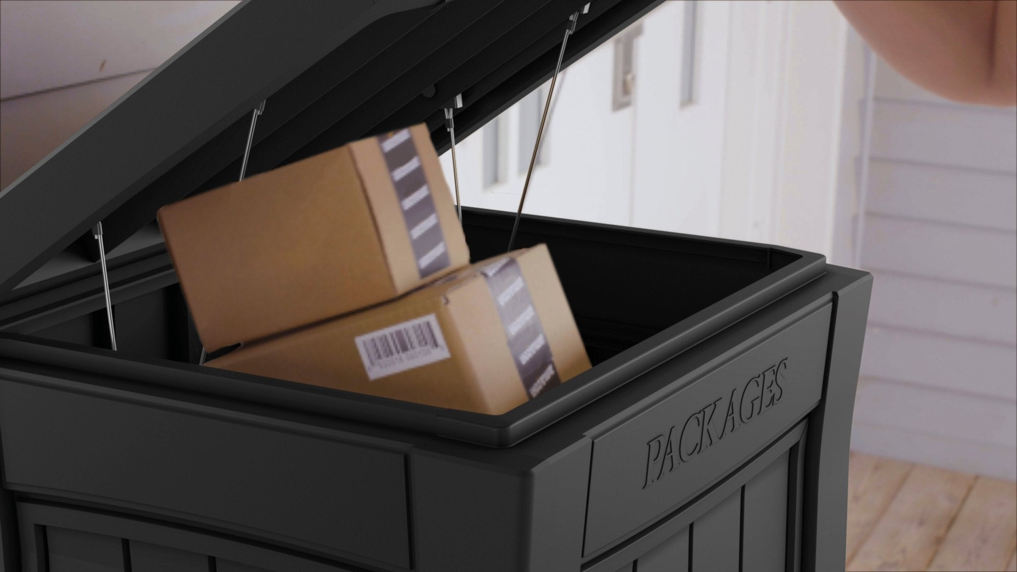 Keter Parcel Box- Graphite - Image 12