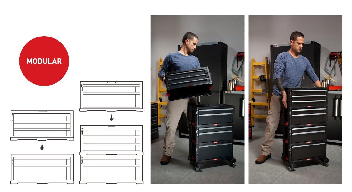 Keter 7 Drawers Tool Chest - Image 2