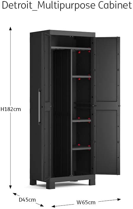 Keter Detroit Multipurpose Cabinet - Image 4