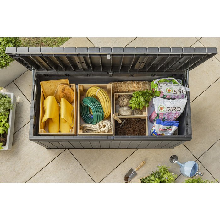 Keter Darwin 570L Storage Box - Grey - Image 6
