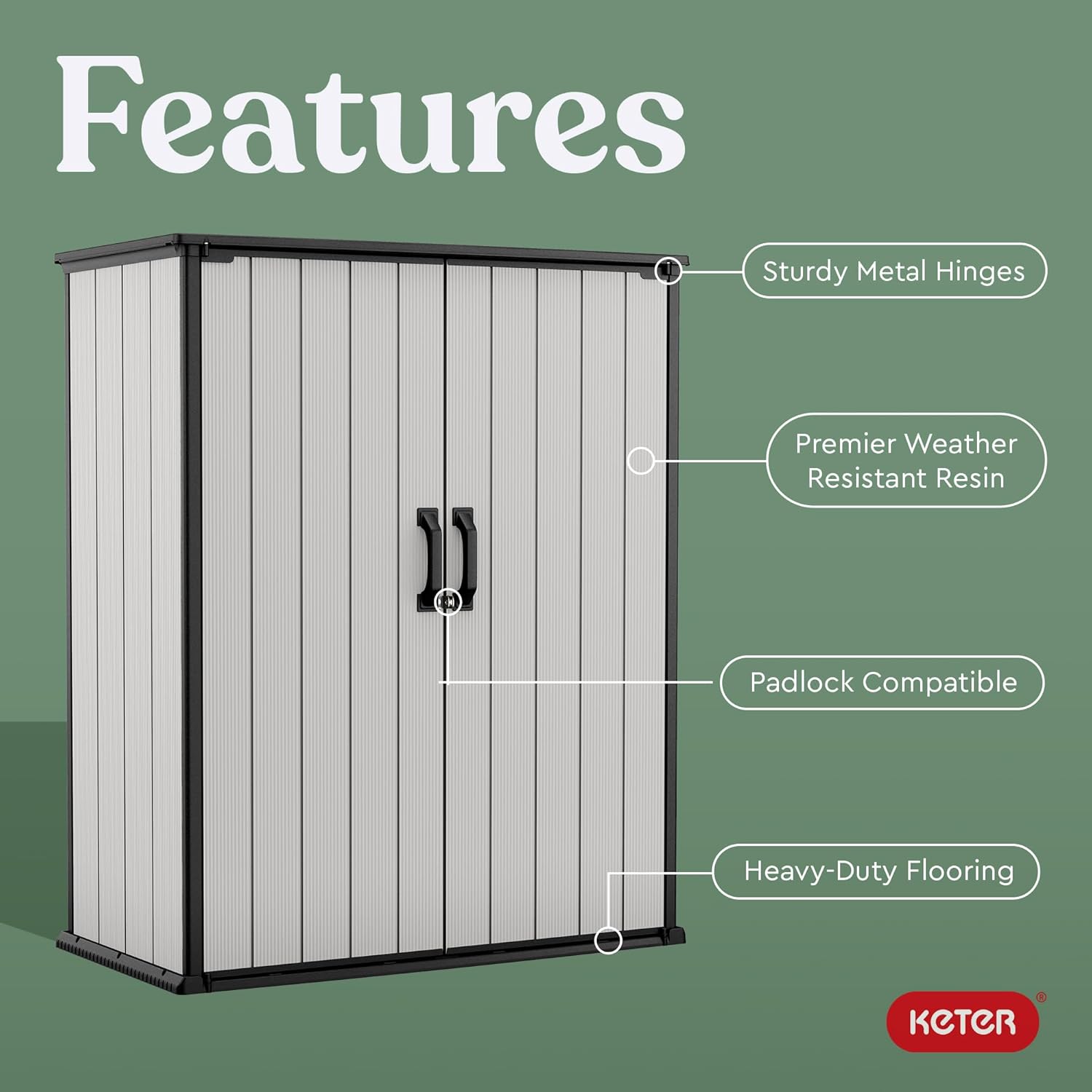 Keter Premier Tall Shed - Image 5