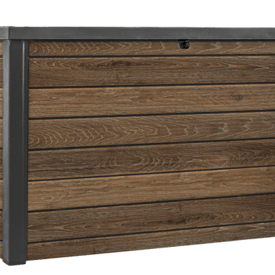 Keter Signature 870L Storage Box - Walnut Look