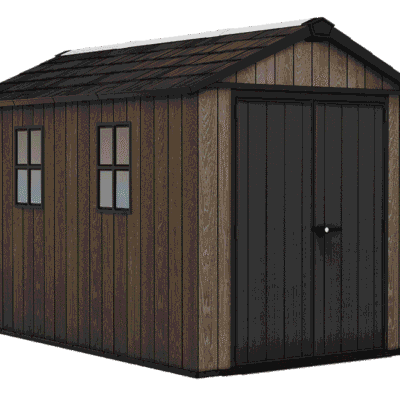 Keter Apex Shed 7.5x11 - Walnut Look (2.3 x 3.5m)