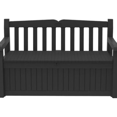 Keter Eden 265L Storage Bench- Dark Grey