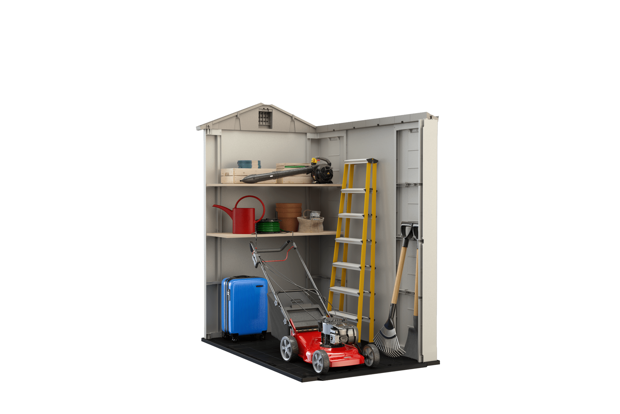 Keter Factor 4 x 6 Garden Shed (1.3 x 1.9m) - Image 3