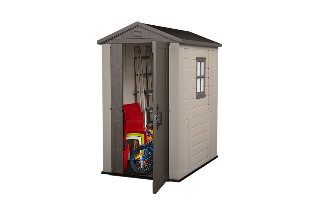 Keter Factor 4 x 6 Garden Shed (1.3 x 1.9m) - Image 2