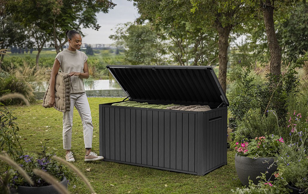 Keter 170G Storage Box 643L - Graphite - Image 5
