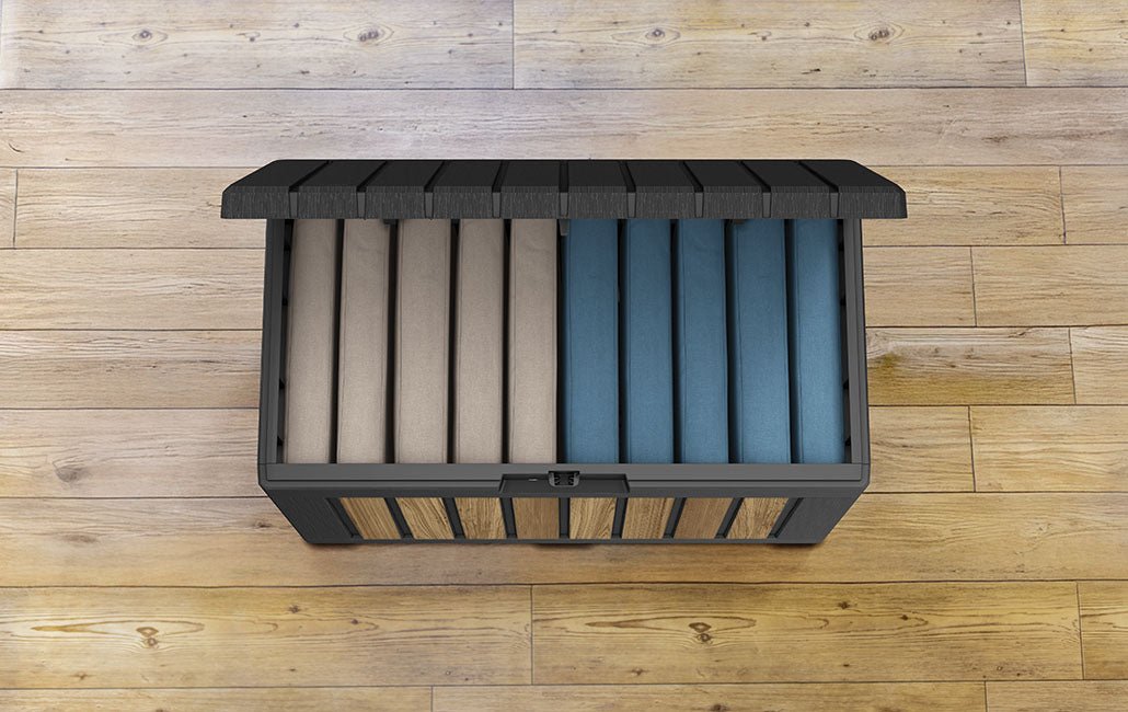 Keter Kentwood 190L Storage Box- Ashwood Look - Image 3