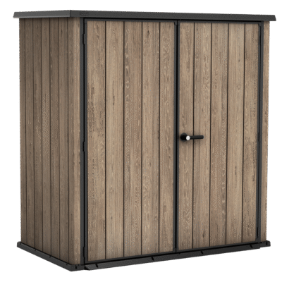 Keter Signature Vertical XL Shed- Ashwood Look