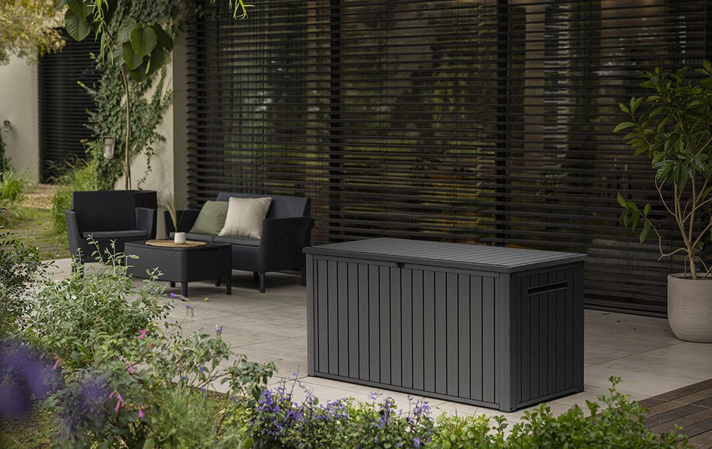 Keter 170G Storage Box 643L - Graphite - Image 7