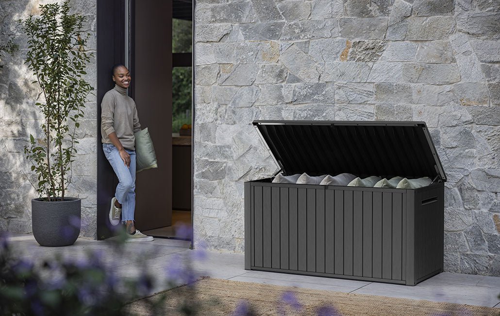 Keter 170G Storage Box 643L - Graphite - Image 8