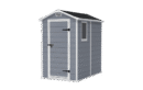 Keter Manor 4 x 6 Garden Shed - Grey (1.3 x 1.9m)