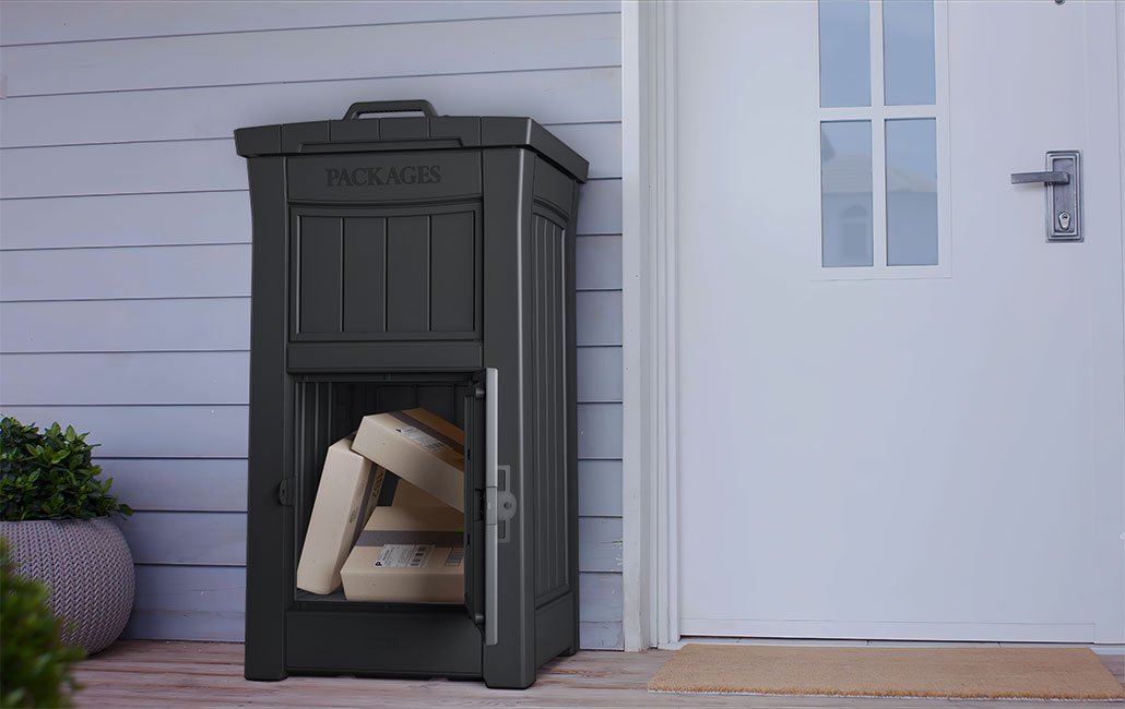 Keter Parcel Box- Graphite - Image 14