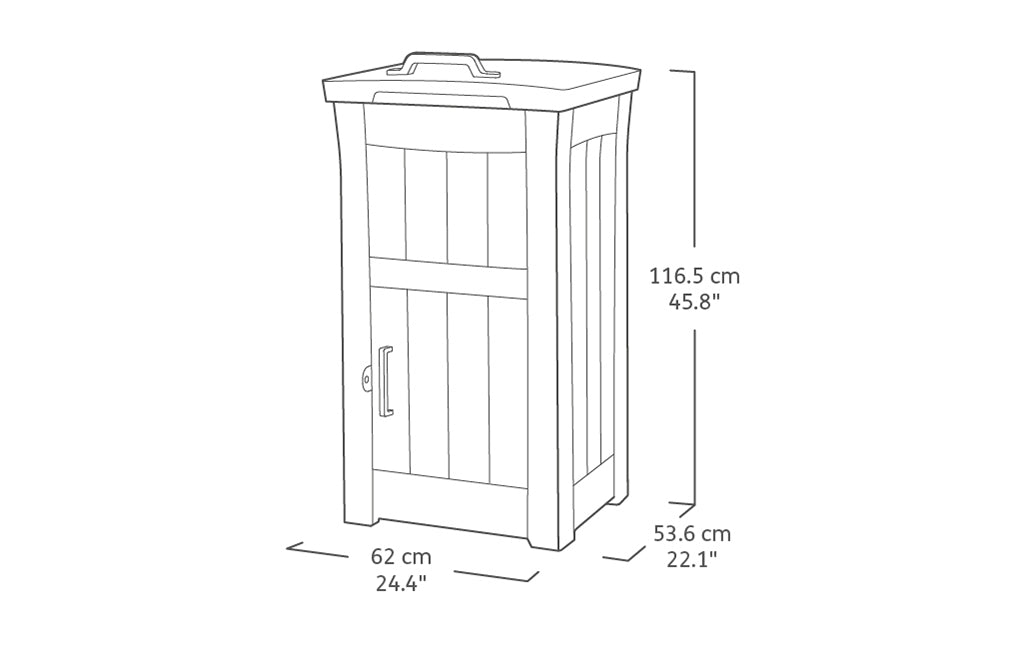 Keter Parcel Box- Graphite - Image 2