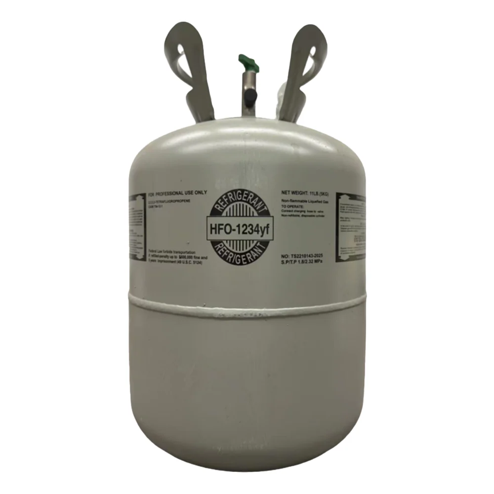 R-1234yf Refrigerant Gas — 11 lb Cylinder