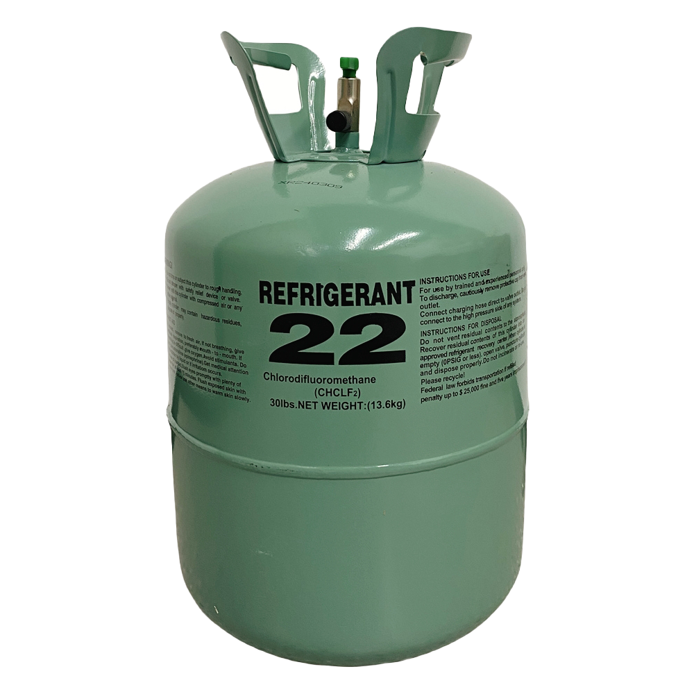 R-22 Refrigerant Gas — 30 lb Cylinder