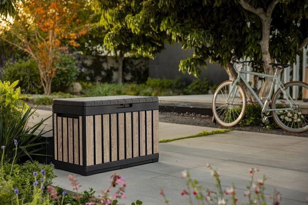 Keter Kentwood 190L Storage Box- Ashwood Look - Image 5