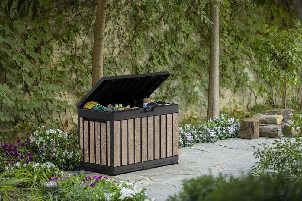 Keter Kentwood 190L Storage Box- Ashwood Look - Image 6