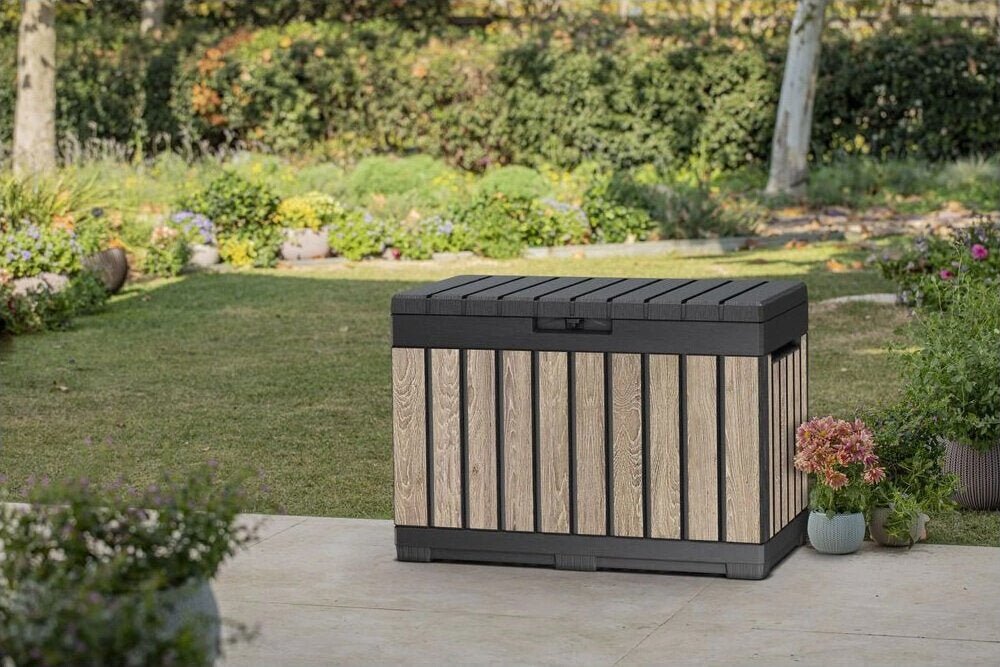 Keter Kentwood 190L Storage Box- Ashwood Look - Image 8
