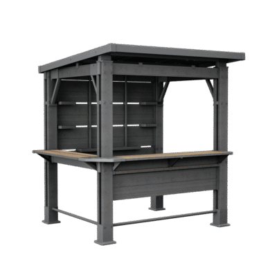 Keter Bar Gazebo - Grey