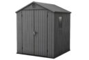 Keter Darwin 6x6 Garden Shed - Grey (1.9 x 1.8m)