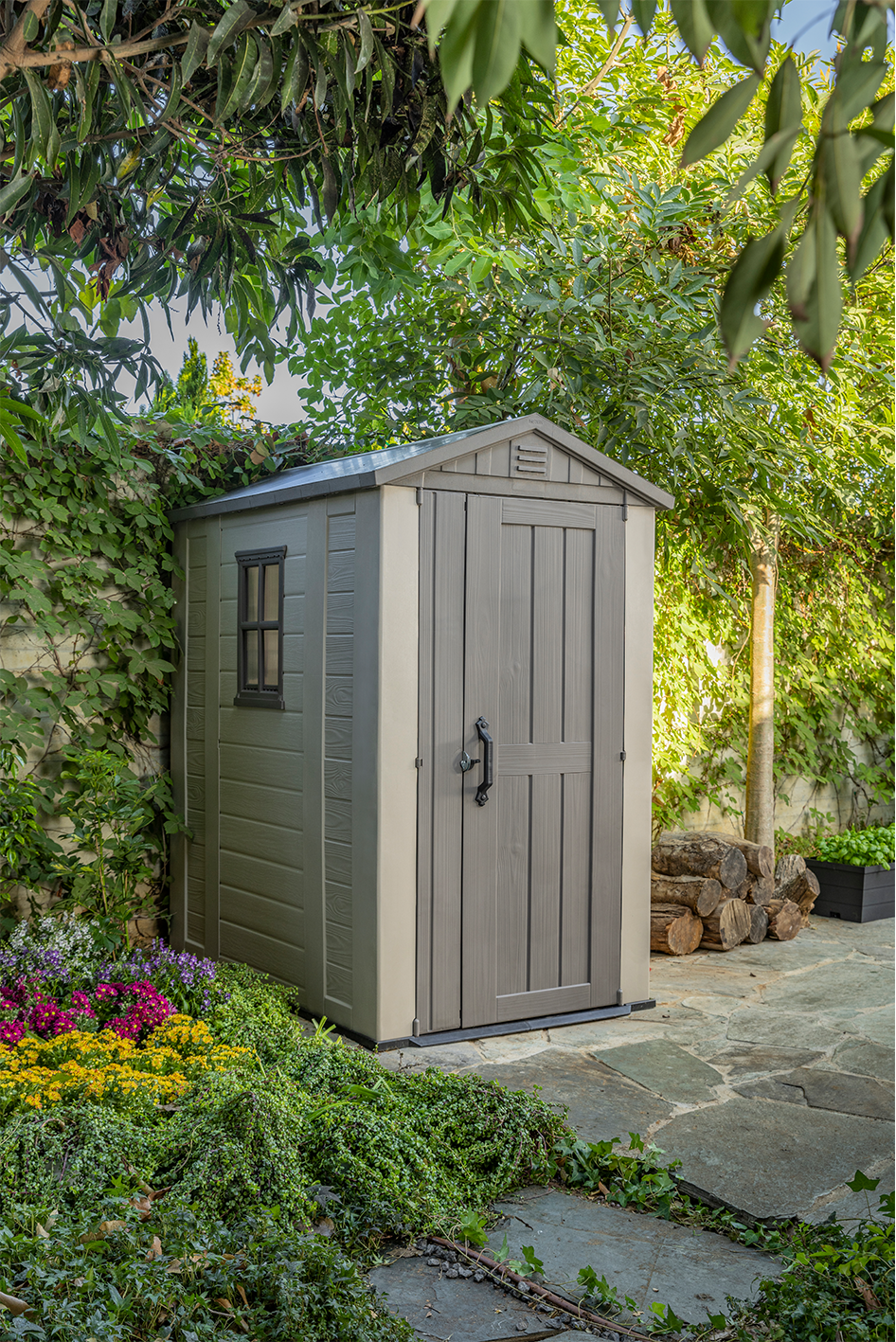 Keter Factor 4 x 6 Garden Shed (1.3 x 1.9m) - Image 11