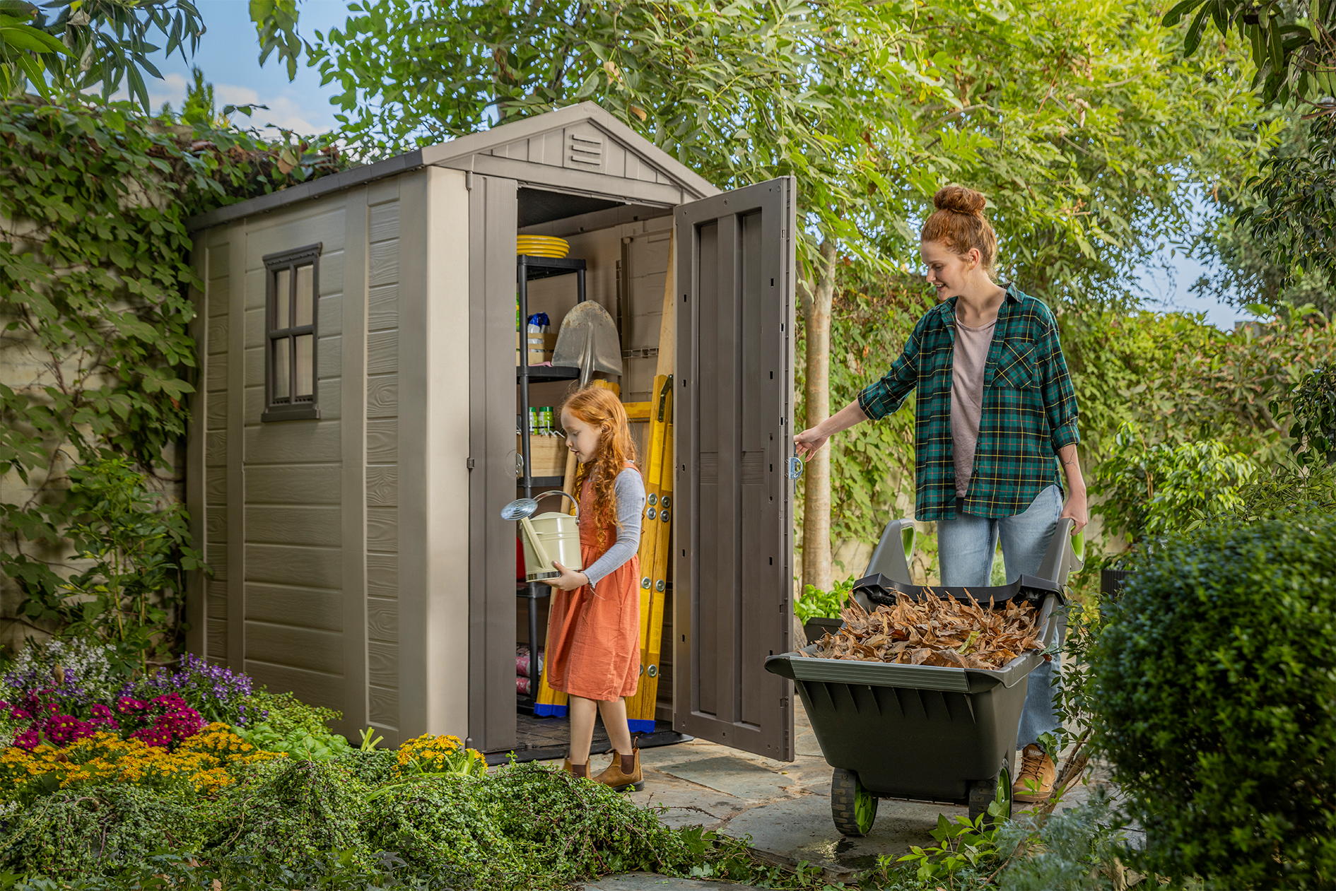 Keter Factor 4 x 6 Garden Shed (1.3 x 1.9m) - Image 7