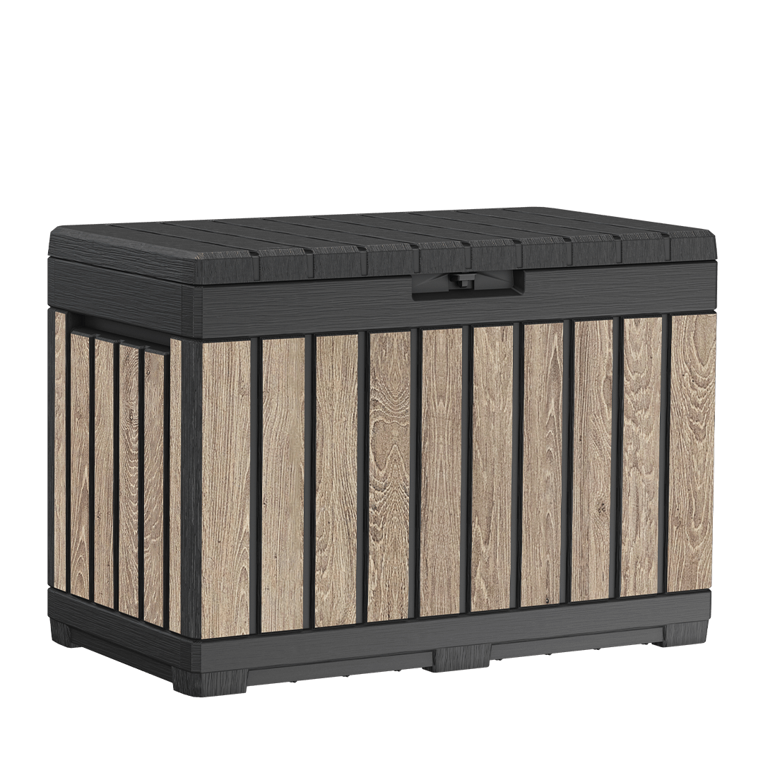 Keter Kentwood 190L Storage Box- Ashwood Look - Image 10