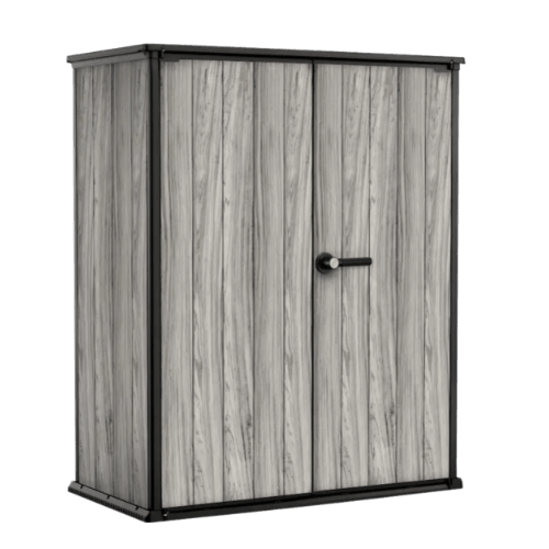 Keter Signature Vertical Shed - Stormgrey Look